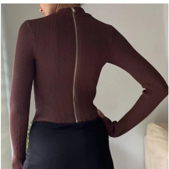 House of CB Georgina Cocoa Knitted Corset - Picture 4 of 11